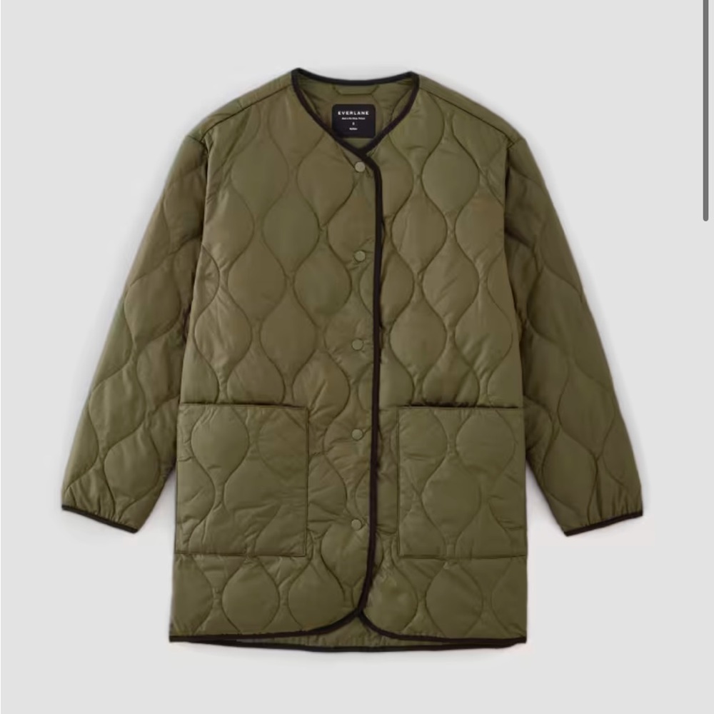 Everlane - The ReNew Quilted Mid-Length Liner Jacket